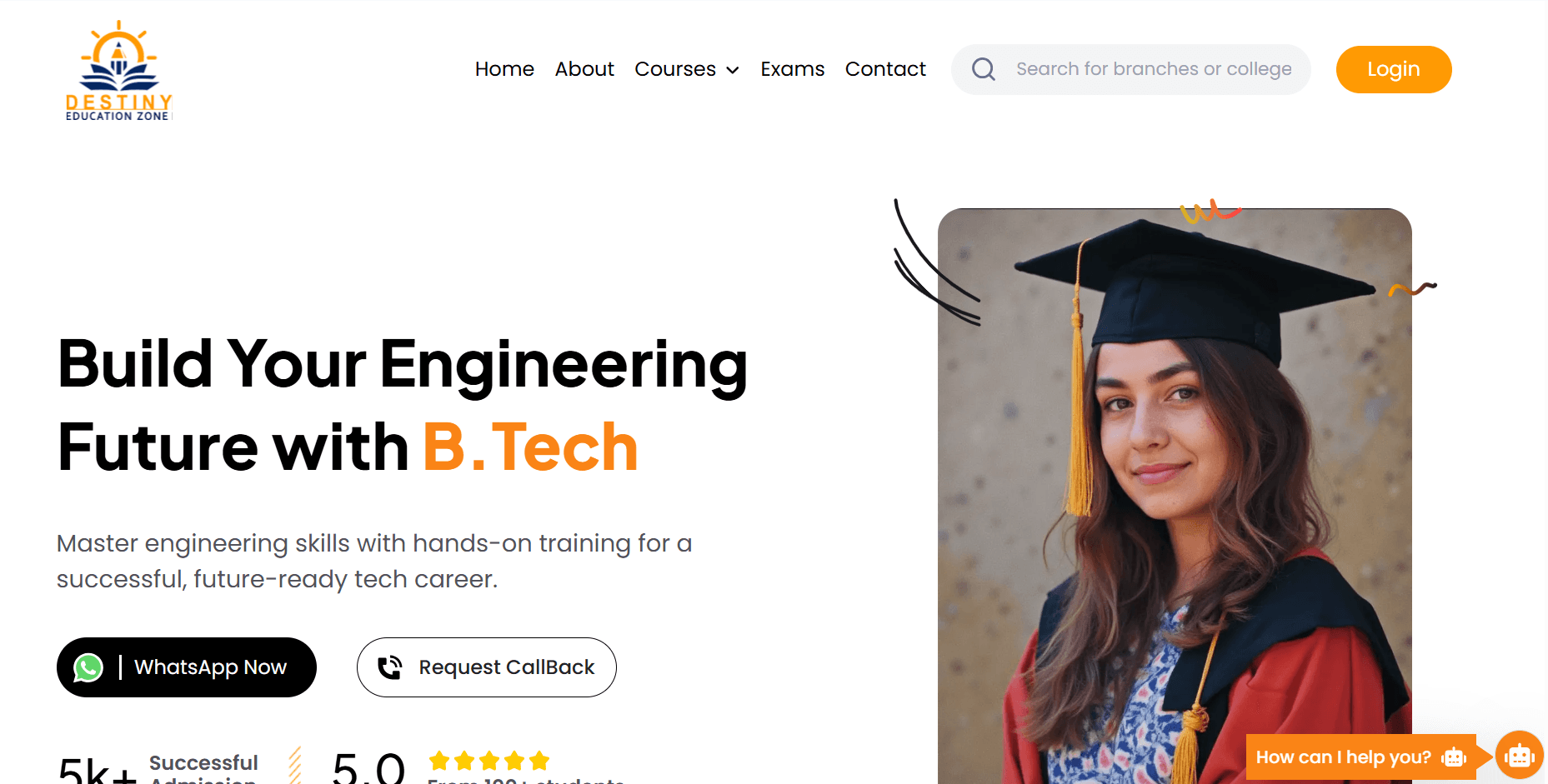 Education Zone Website