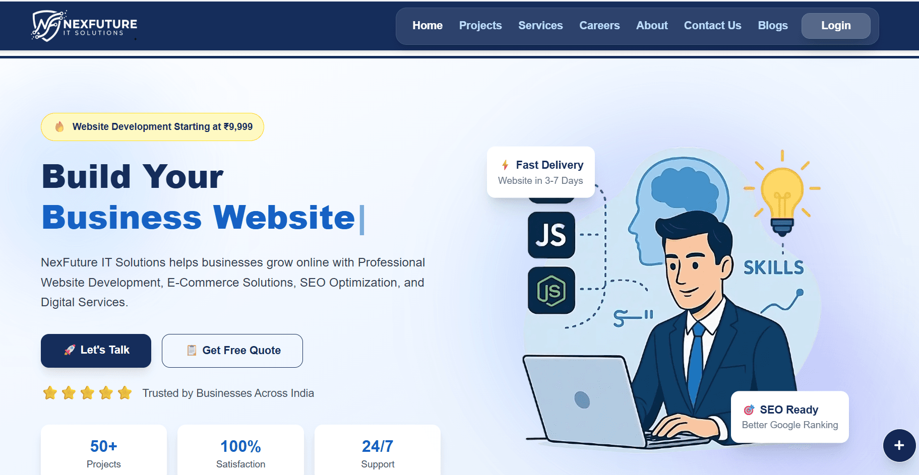IT Services Website